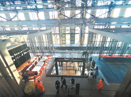 2021年12月28日上午，首鋼園香格里拉酒店正式開業。（閻彤 攝）