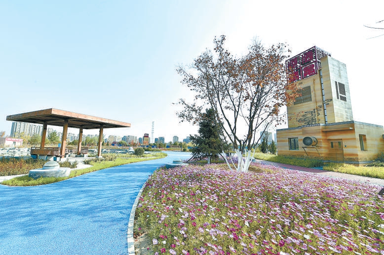 碧水再生水廠水系景觀公園為副中心綠色發展再添新注腳。