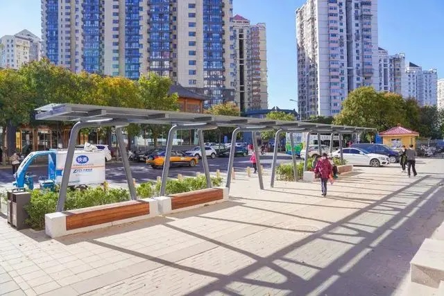 圖為魯谷街道伴月苑茶城周邊微空間項目