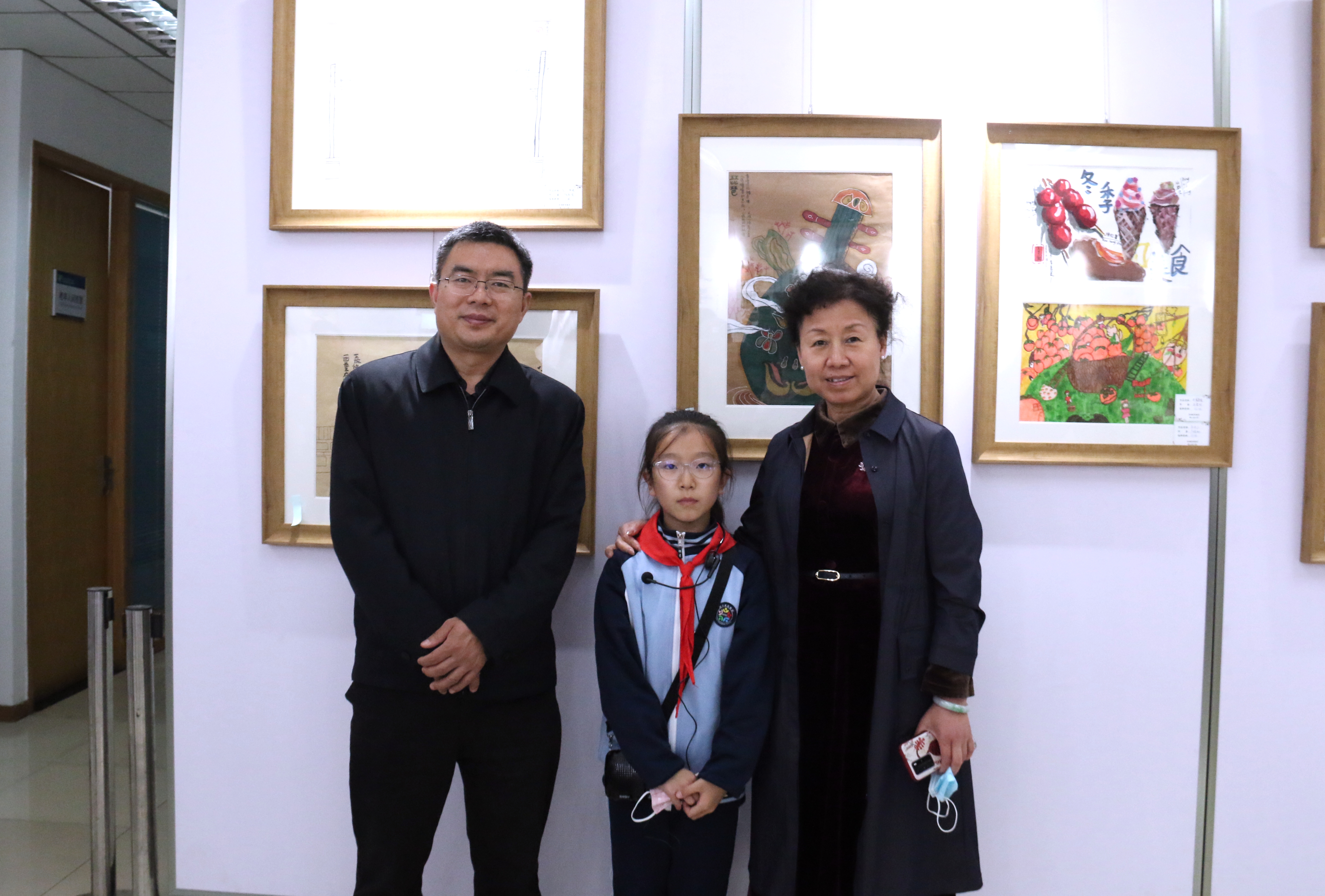 “麗澤和悅”麗澤中學教育集團師生書畫展在豐台區文化館舉行
