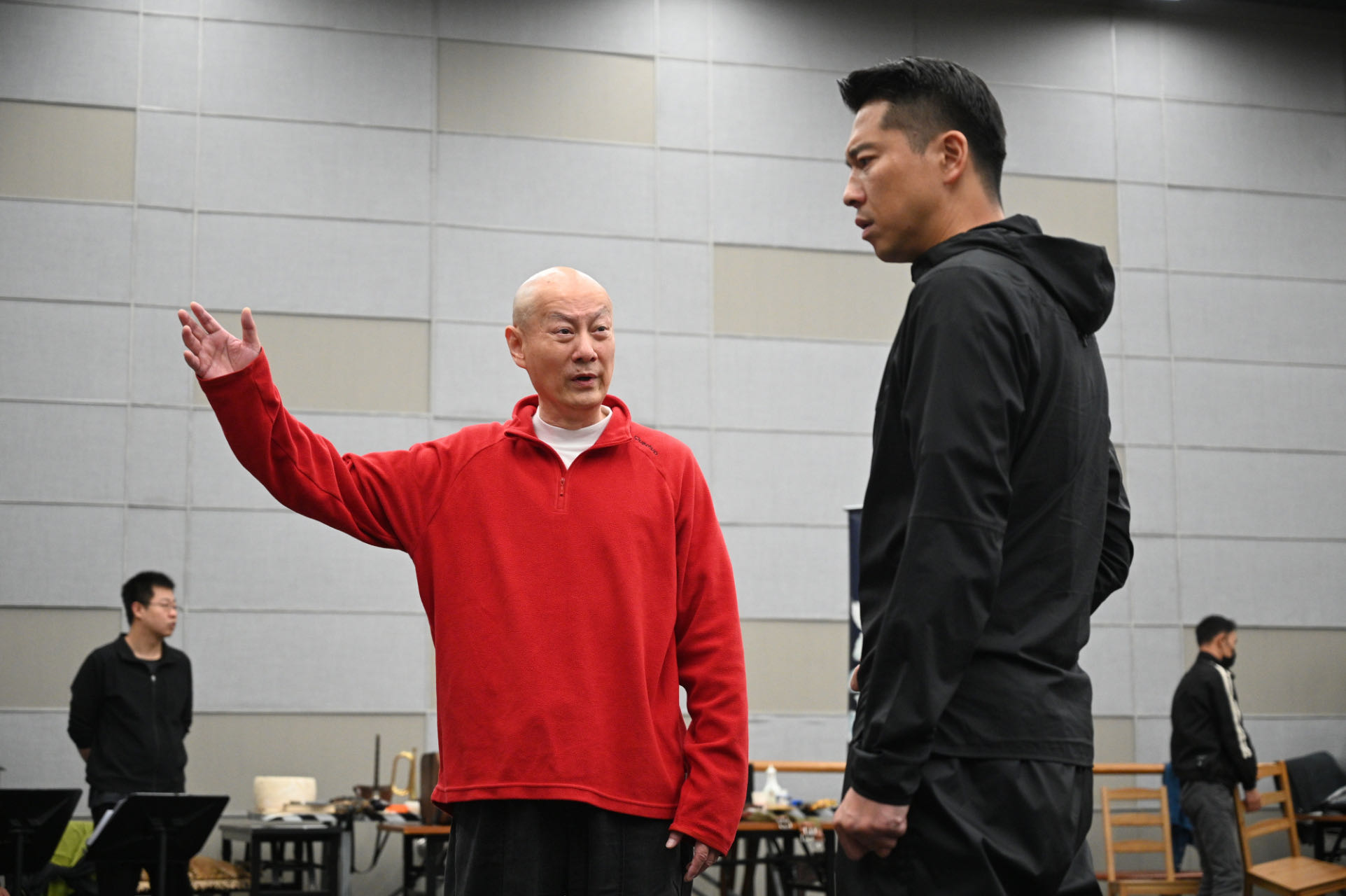 國家大劇院原創話劇《鄧世昌》舉行媒體探班