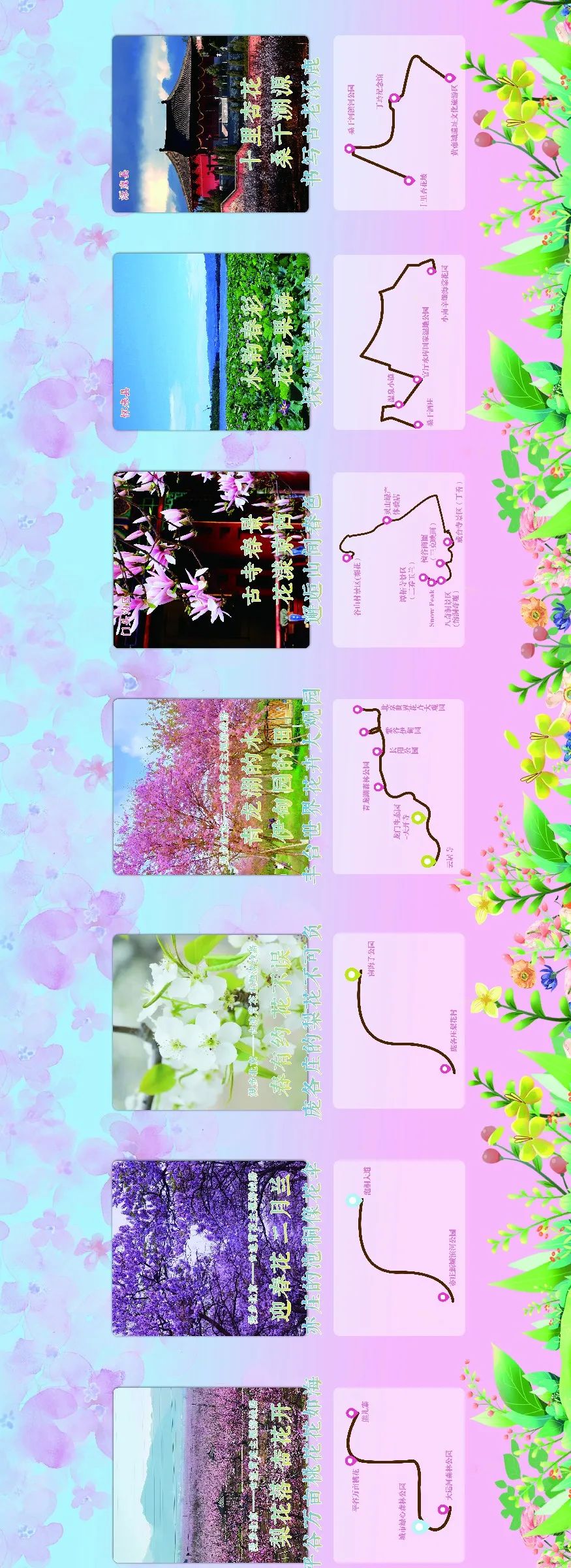 春季賞花地圖