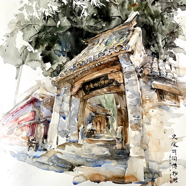 史家衚同博物館手繪作品