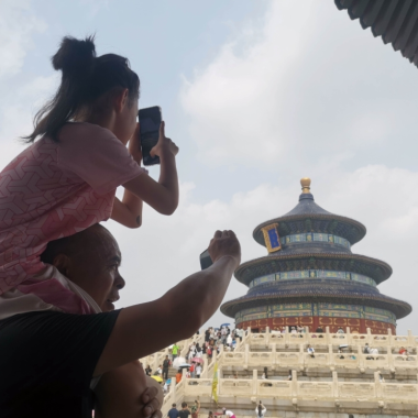 青少年攝影作品 | 人文相輝 中軸線上的人物