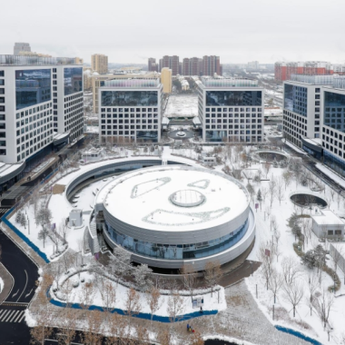 雪落中關村科技園