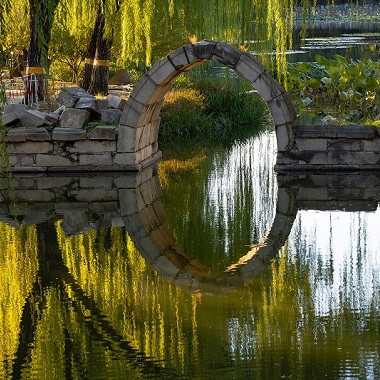 定格秋日圓明園