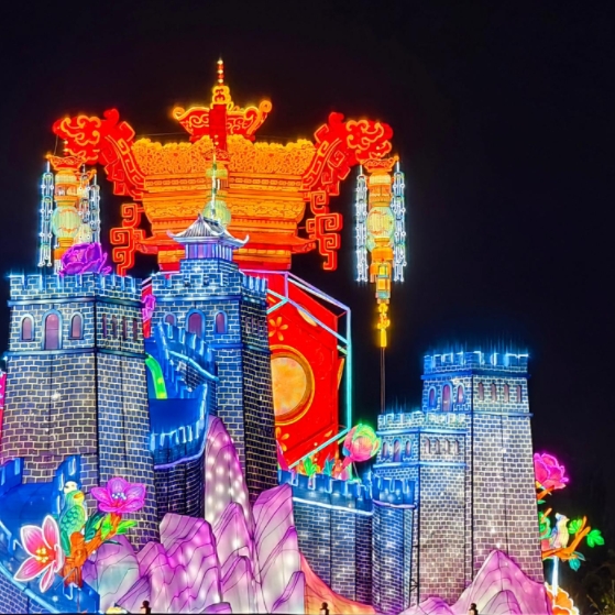 京城史上最大規模燈會亮相園博園