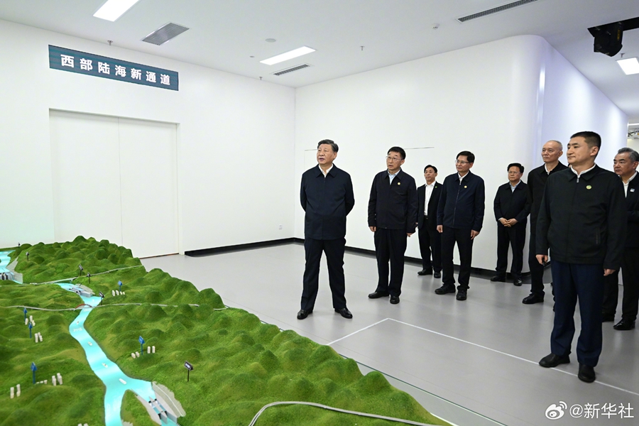 習近平在廣西南寧市考察調研