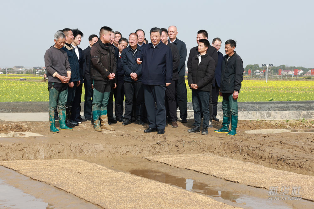 習近平在湖南常德市考察調研