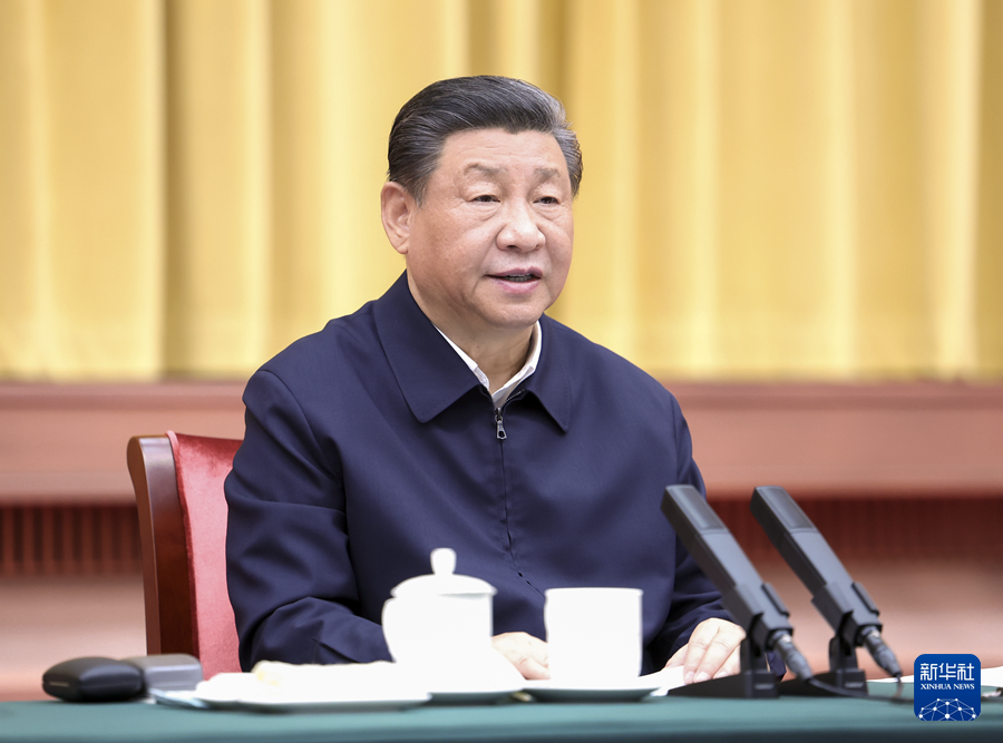 3月20日下午，中共中央總書記、國家主席、中央軍委主席習近平在湖南省長沙市主持召開新時代推動中部地區崛起座談會併發表重要講話。