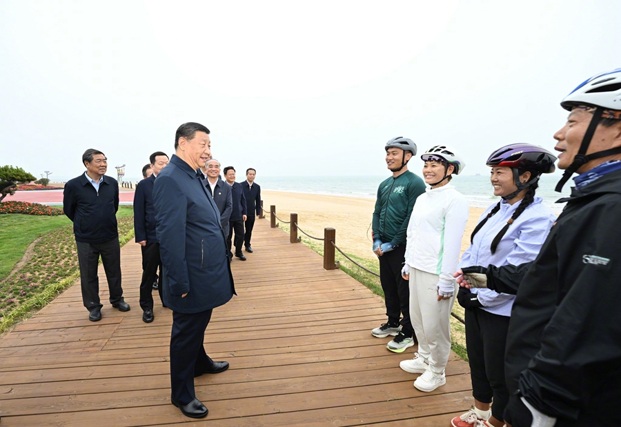 習近平：老百姓的幸福生活是幹出來的