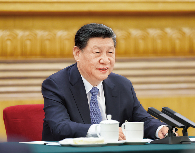 2024年3月5日，中共中央總書記、國家主席、中央軍委主席習近平參加他所在的十四屆全國人大二次會議江蘇代表團審議。