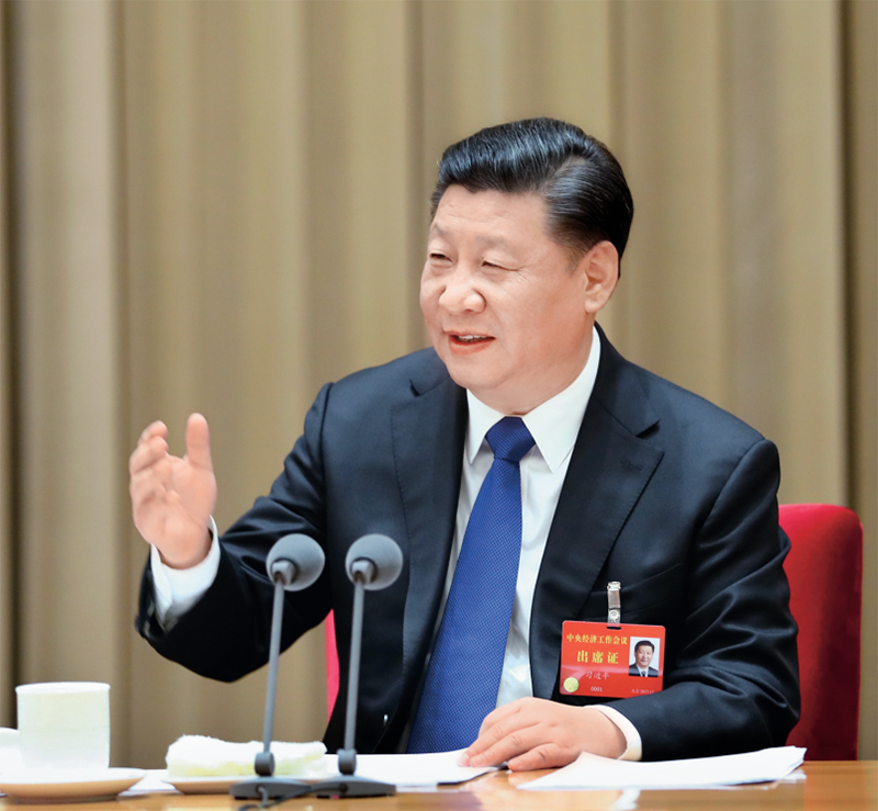 2017年12月18日至20日，中央經濟工作會議在北京舉行。中共中央總書記、國家主席、中央軍委主席習近平發表重要講話。