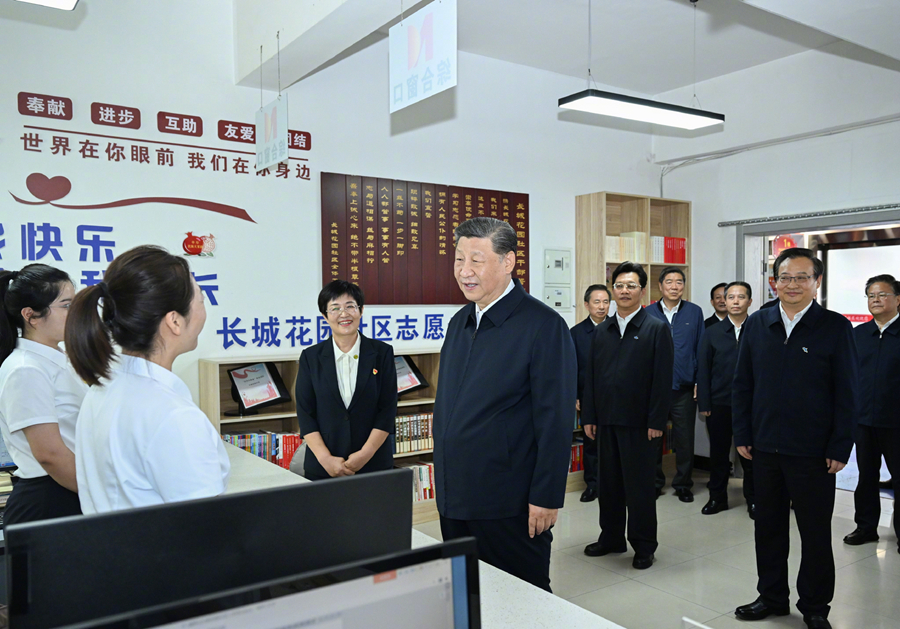 習近平：社區要把為居民群眾的服務做深做細做到位