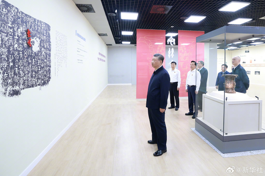 習近平：尊崇熱愛中華文明，把中華優秀傳統文化一代一代傳下去