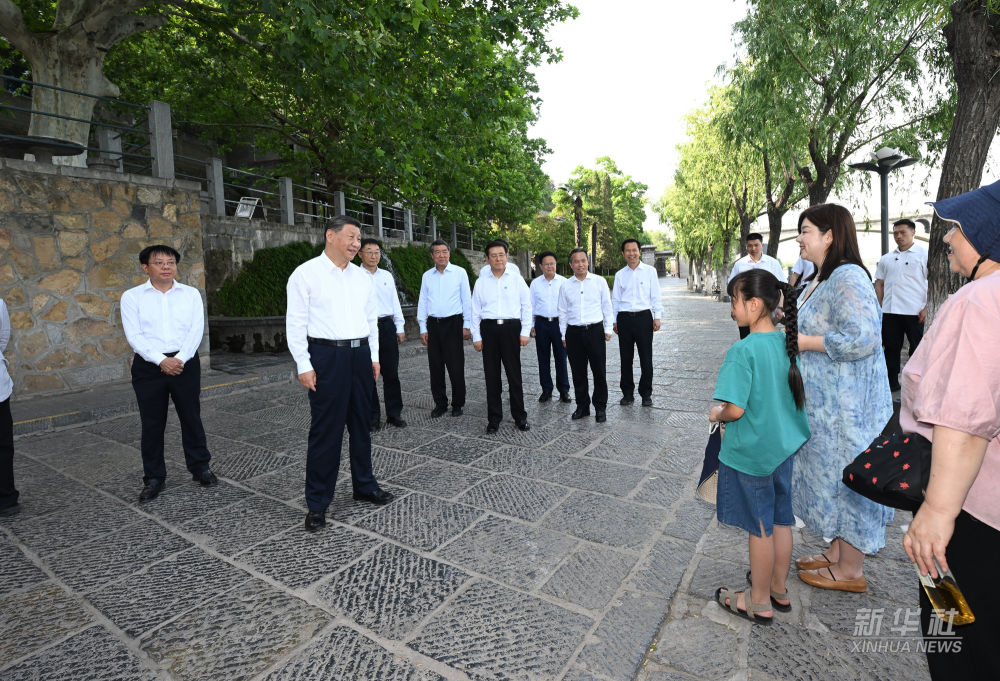 習近平在河南洛陽市考察調研