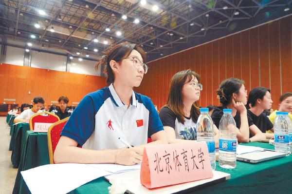 2023年服貿會1600名志願者開始培訓。