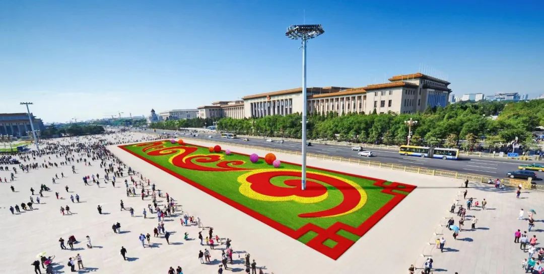 2023國慶花壇方案公佈！“五穀豐登”首次裝進天安門廣場大花籃