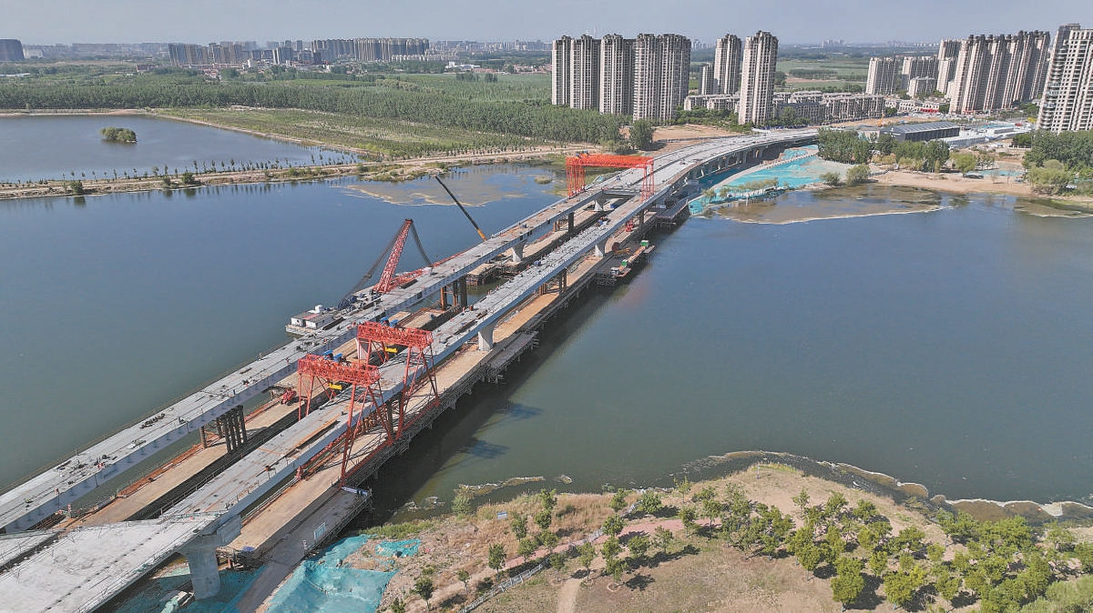 由北京、河北兩地共同出資，設計、建設標準也都實現統一的廠通橋引橋及主橋下部結構已經基本完成，計劃2024年9月底建成通車。