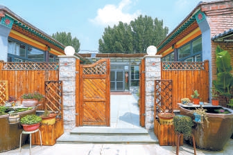 設計師對李家場村裏的6處宅院進行了綠化美化。