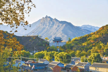 古北口鎮城北門。