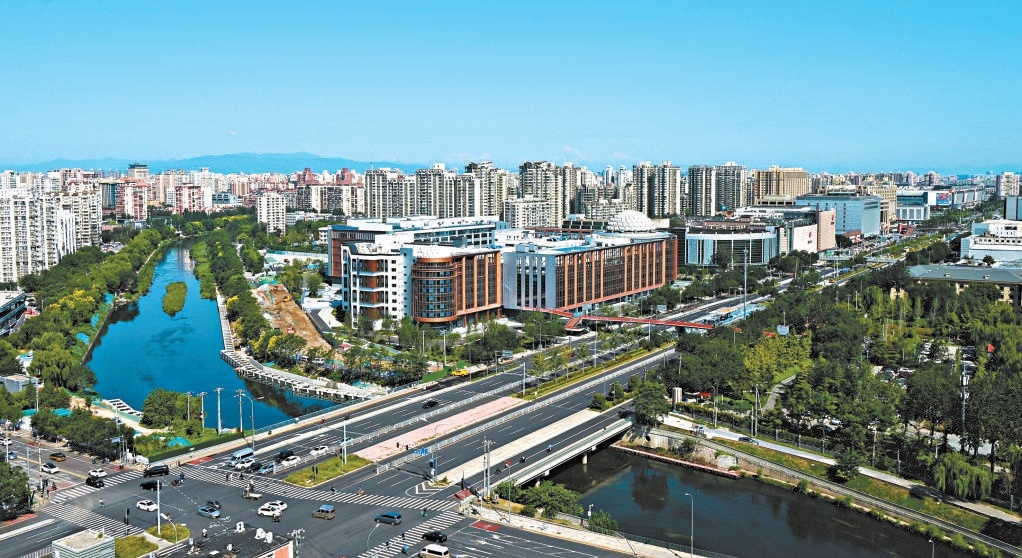 南中軸地區煥然一新。