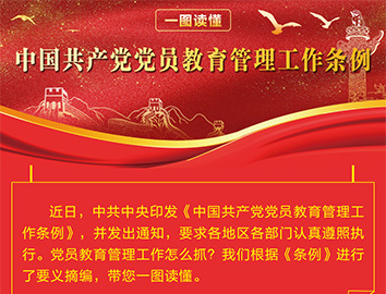 一圖讀懂《中國共産黨黨員教育管理工作條例》