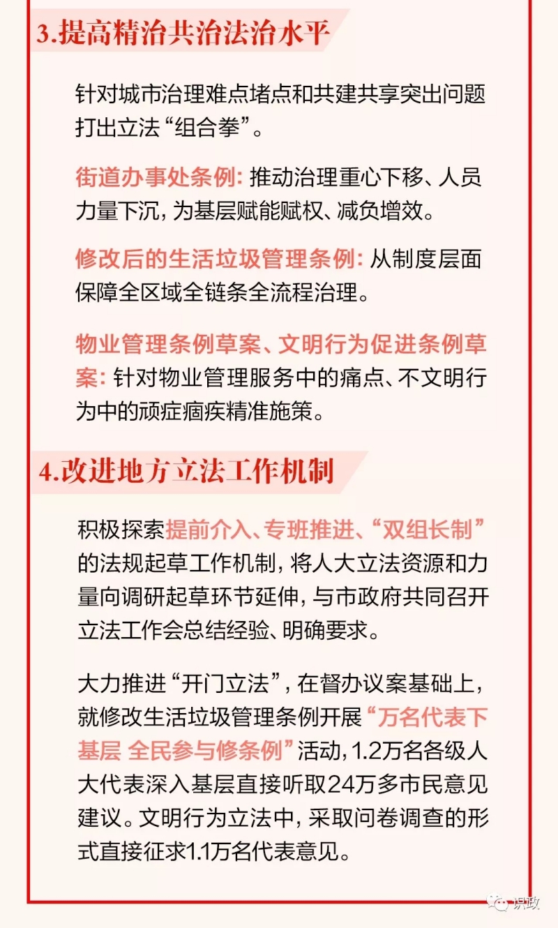 一圖讀懂市人大常委會工作報告