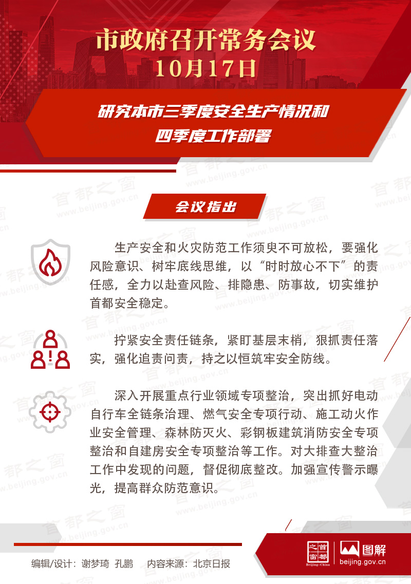 研究本市三季度安全生産情況和四季度工作部署