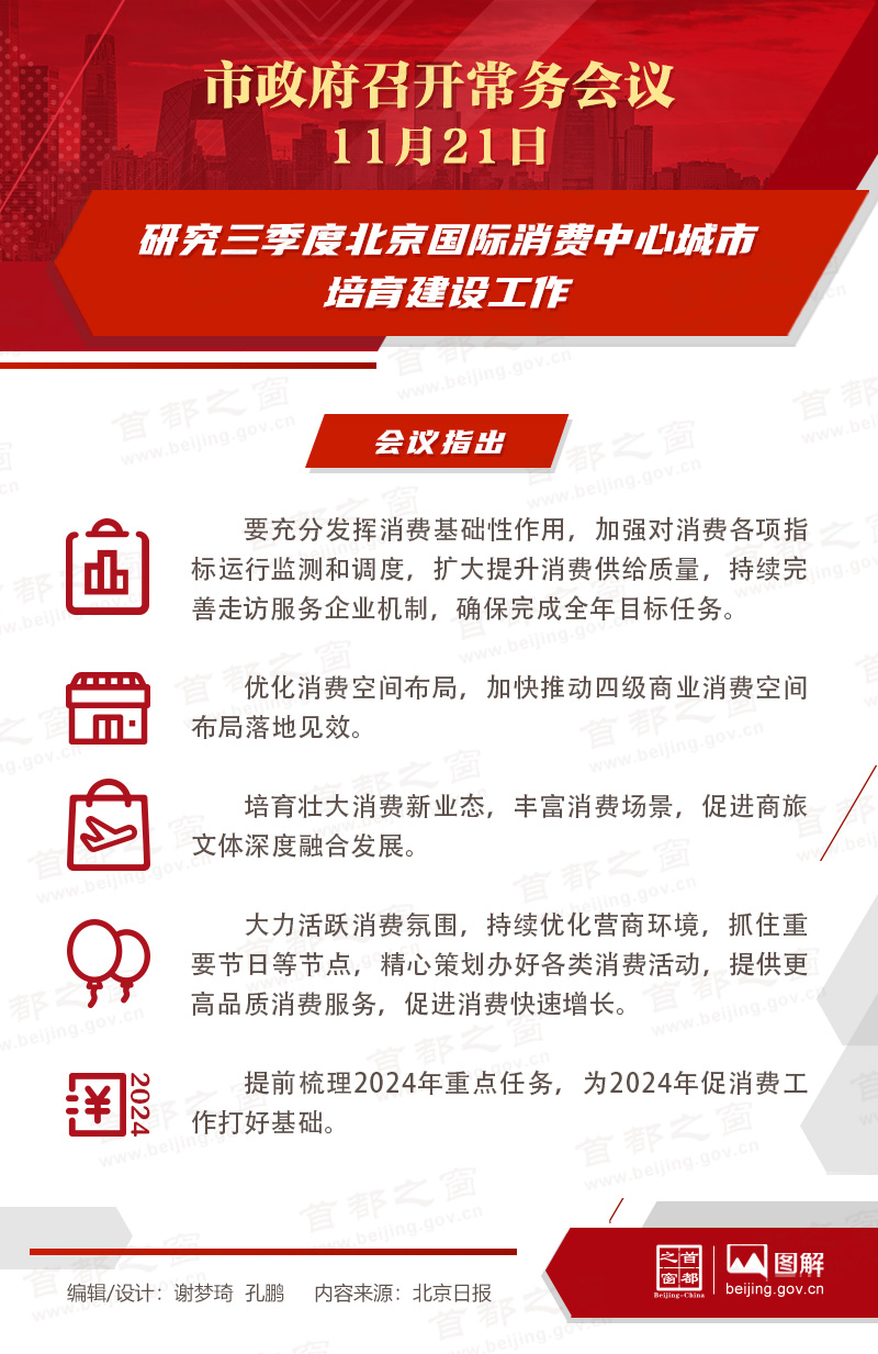 研究三季度北京國際消費中心城市培育建設工作