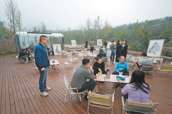 日前，記者走進平谷區南山村，感受這裡的嶄新氣象。