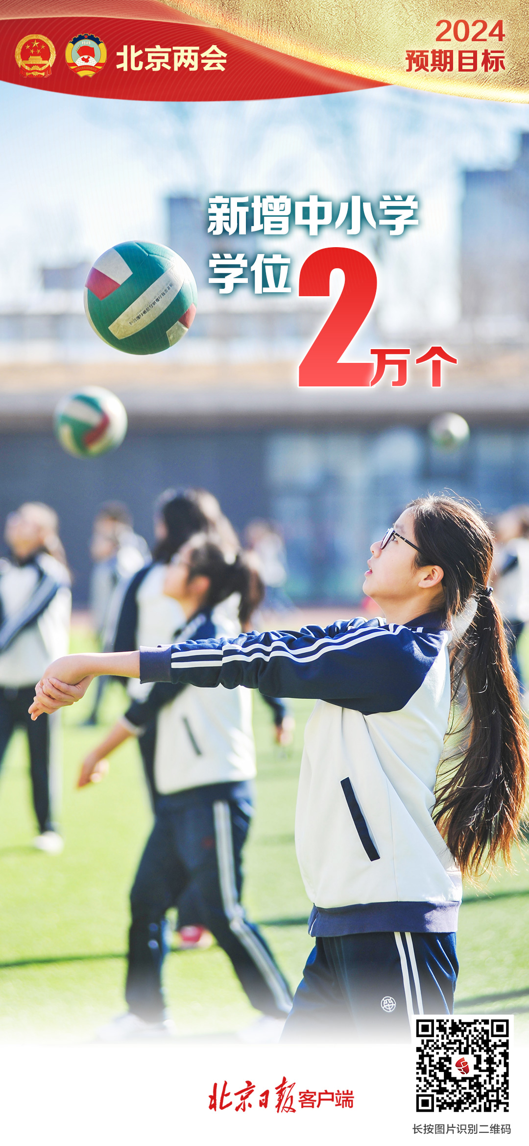 海報|這組數字 帶你看2024年北京發展新目標
