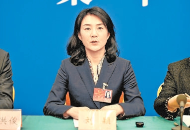 通州團代表劉穎。