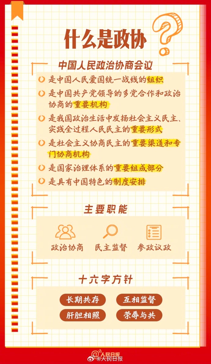 學習收藏！9圖了解政協知識點