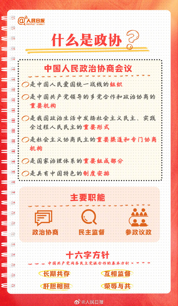 收藏學習！9圖了解政協知識點