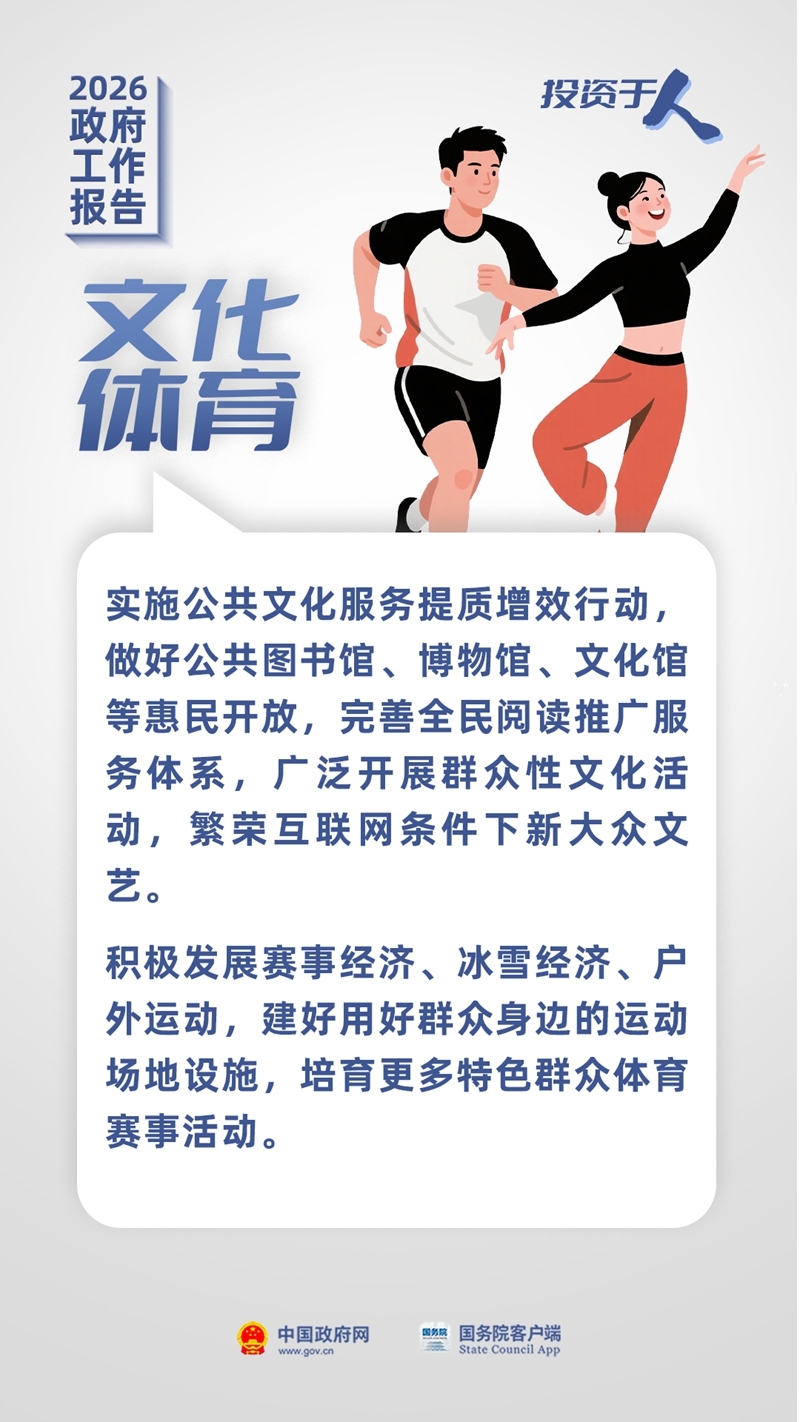 投資於人！政府工作報告最新部署