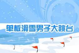 單板滑雪男子大跳臺