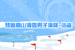 殘奧高山滑雪男子滑降-站姿