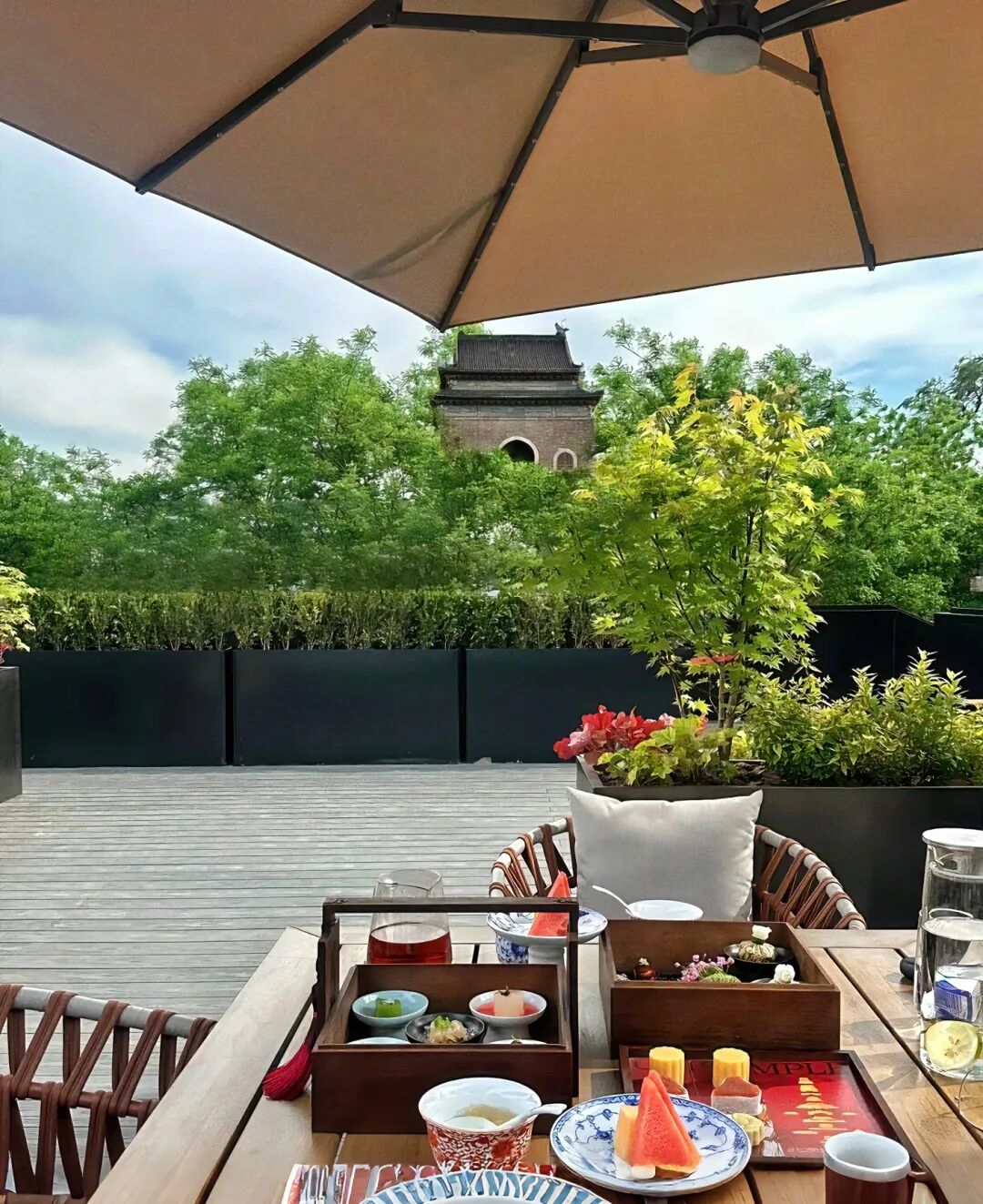 觀中·在地文化新空間的一處露臺