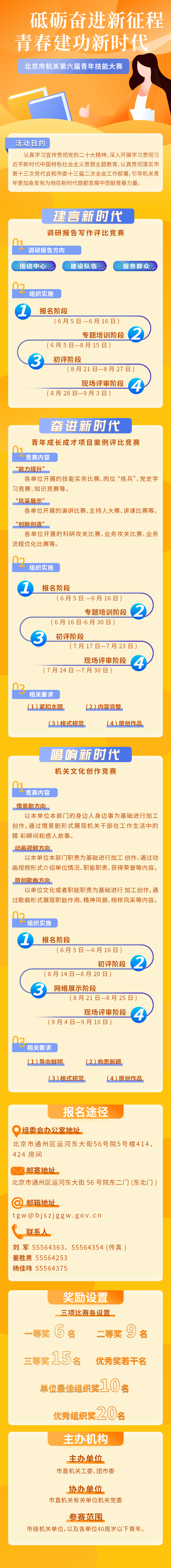 北京市機關第六屆青年技能大賽開始啦！