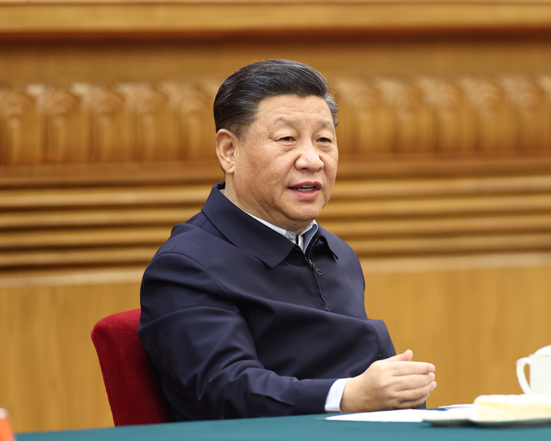 這是1月20日上午，習近平在北京人民大會堂主持召開北京2022年冬奧會和冬殘奧會籌辦工作彙報會併發表重要講話。