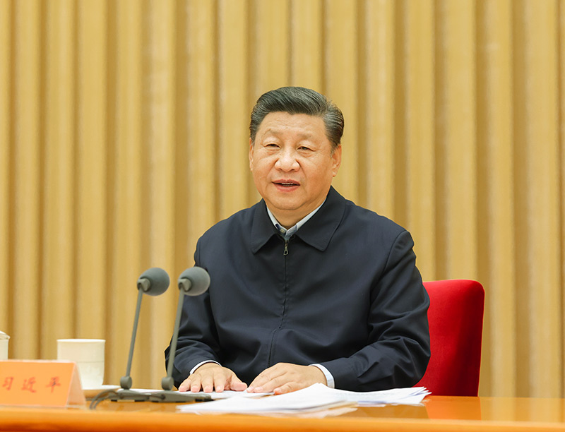 12月3日至12月4日，全國宗教工作會議在北京召開。中共中央總書記、國家主席、中央軍委主席習近平出席會議併發表重要講話。(丁海濤 攝)