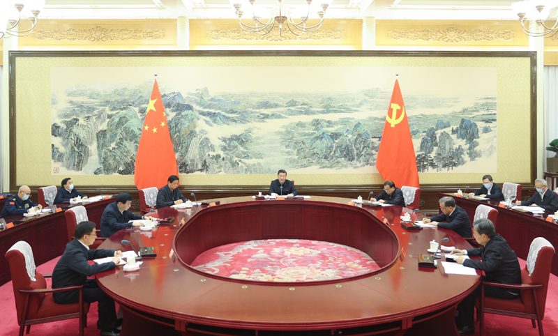 12月27日至12月28日，中共中央政治局召開黨史學習教育專題民主生活會，中共中央總書記習近平主持會議併發表重要講話。