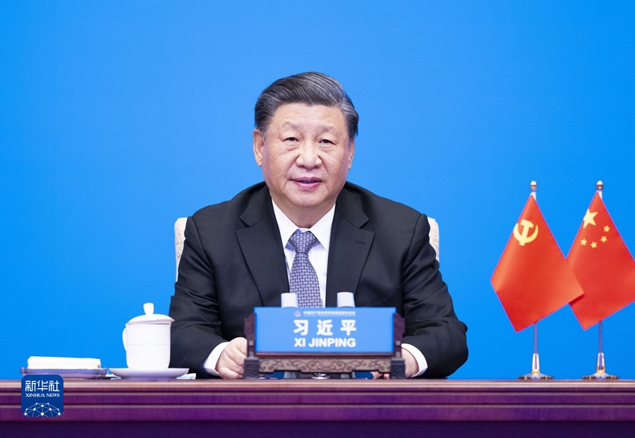 3月15日，中共中央總書記、國家主席習近平在北京出席中國共産黨與世界政黨高層對話會，併發表題為《攜手同行現代化之路》的主旨講話。
