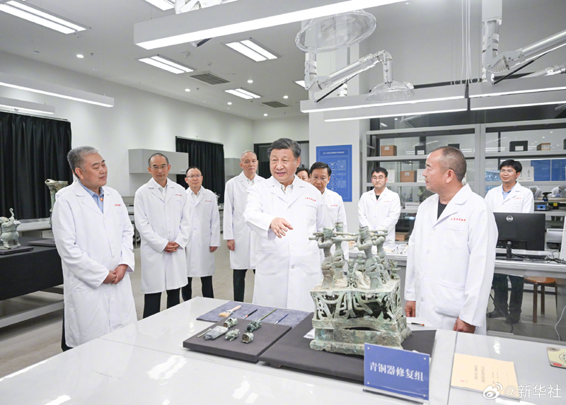 習近平在四川考察調研