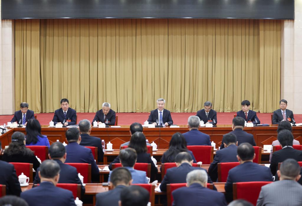 3月6日，中共中央政治局常委、中央紀委書記李希參加全國政協十四屆二次會議九三學社、無黨派人士界委員聯組會。