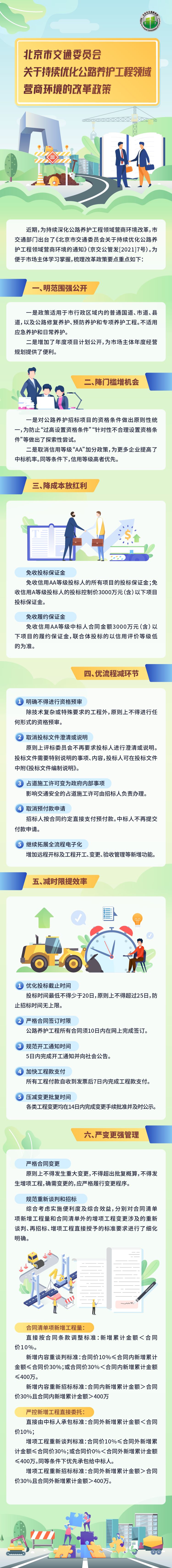 圖解：北京市交通委員會關於持續優化公路養護工程領域營商環境的改革政策.jpg