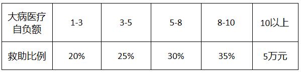 對職工本人的應急救助