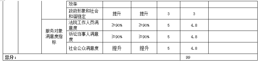 项目支出绩效自评表