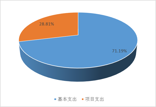 图2：基本支出和项目支出情况